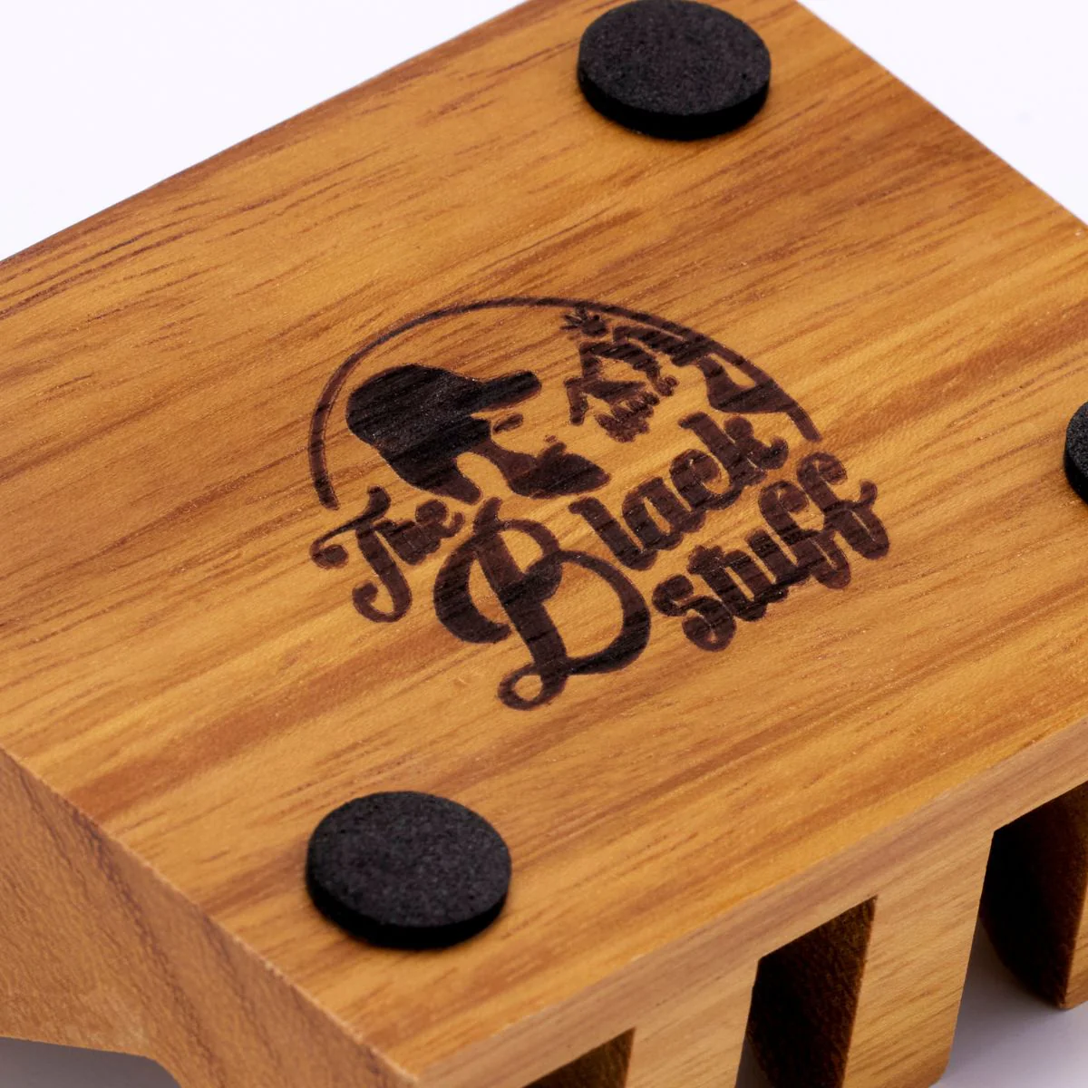 Diagonal Teak Soap Dish - Image 4